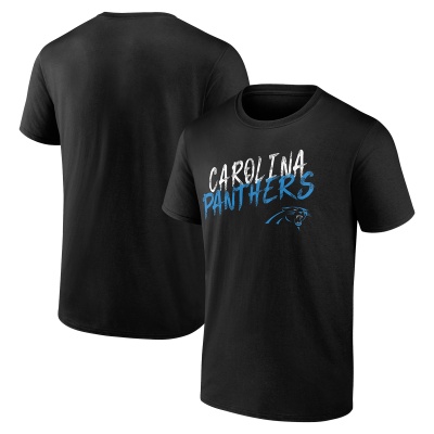 Футболка Carolina Panthers Black Hustle