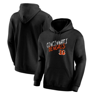 Cincinnati Bengals Black Hustle Hoodie
