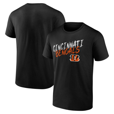 Cincinnati Bengals Black Hustle T-Shirt