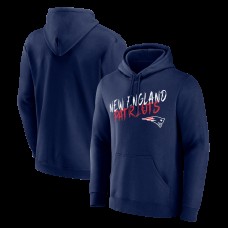 New England Patriots Navy Hustle Hoodie