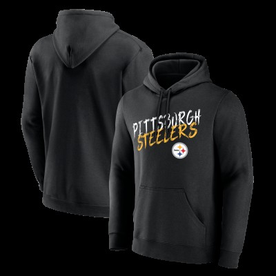 Pittsburgh Steelers Black Hustle Hoodie
