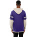 Футболка Baltimore Ravens New Era Purple Twofer Layered Long Sleeve Hooded