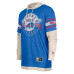 Футболка Buffalo Bills New Era Royal Twofer Layered Long Sleeve Hooded