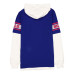 Футболка Buffalo Bills New Era Royal Twofer Layered Long Sleeve Hooded