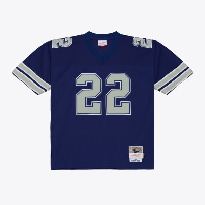 Джерси Dallas Cowboys Emmitt Smith Mitchell & Ness Navy Retired Legacy Replica