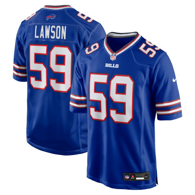 Джерси Buffalo Bills Shaq Lawson Nike Royal Team Game