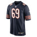 Джерси Chicago Bears Jeremiah Martin Nike Navy Team Game