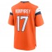 Denver Broncos LilJordan Humphrey Nike Orange Team Game Jersey
