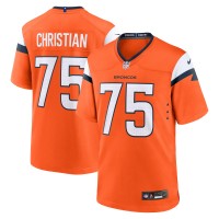 Denver Broncos Geron Christian Nike Orange Team Game Jersey
