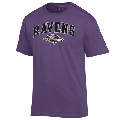 Футболка Baltimore Ravens Champion Purple Arch Over Logo