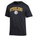Футболка Pittsburgh Steelers Champion Black Arch Over Logo