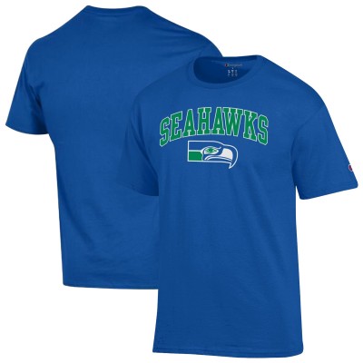 Seattle Seahawks Champion Royal Arch Over Logo T-Shirt