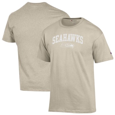 Seattle Seahawks Champion Oatmeal Jersey T-Shirt