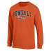Футболка с длинным рукавом Cincinnati Bengals Champion Orange Arch Over Logo