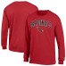 Футболка с длинным рукавом Arizona Cardinals Champion Cardinal Arch Over Logo Футболка с длинным рукавом Arizona Cardinals Champion Cardinal Arch Over Logo