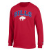 Футболка с длинным рукавом Buffalo Bills Champion Red Arch Over Logo
