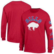 Футболка Buffalo Bills Champion Red Long Sleeve Vintage Jersey Футболка Buffalo Bills Champion Red Long Sleeve Vintage Jersey