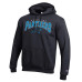 Толстовка Carolina Panthers Champion Black Powerblend Arch over Logo