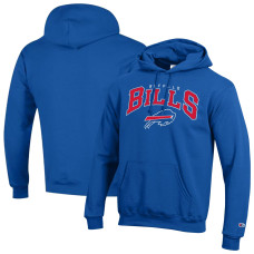 Толстовка Buffalo Bills Champion Royal Powerblend Arch over Logo Толстовка Buffalo Bills Champion Royal Powerblend Arch over Logo