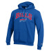 Толстовка Buffalo Bills Champion Royal Powerblend Arch over Logo