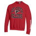 Свитшот Atlanta Falcons Champion Red Powerblend Fleece