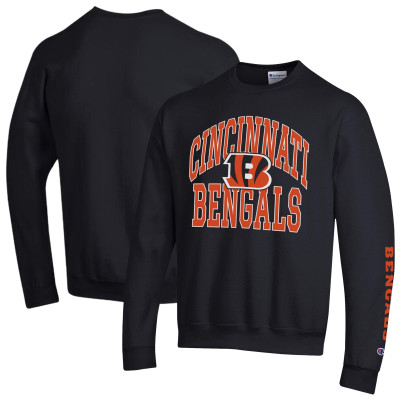 Свитшот Cincinnati Bengals Champion Black Powerblend Fleece