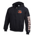 Толстовка Cincinnati Bengals Champion Black Powerblend Fleece Full-Zip