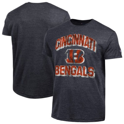 Cincinnati Bengals Champion Black Ultimate Tri-Blend T-Shirt