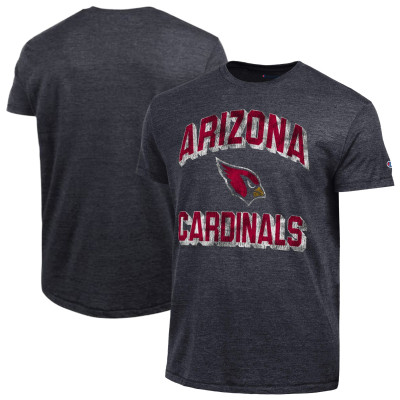 Футболка Arizona Cardinals Champion Black Ultimate Tri-Blend