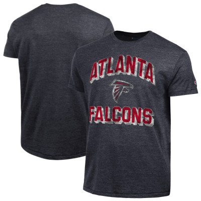 Футболка Atlanta Falcons Champion Heather Black Ultimate Tri-Blend