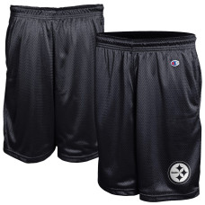 Шорты Pittsburgh Steelers Champion Black Classic Mesh Шорты Pittsburgh Steelers Champion Black Classic Mesh