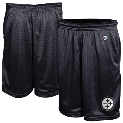 Шорты Pittsburgh Steelers Champion Black Classic Mesh