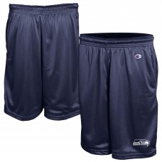 Seattle Seahawks Champion College Navy Classic Mesh Shorts
