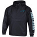 Ветровка Carolina Panthers Champion Black Packable Hooded Half-Zip Jacket