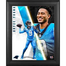 Коллаж Bryce Young Carolina Panthers Fanatics Authentic Framed 13 x 16 Radiance