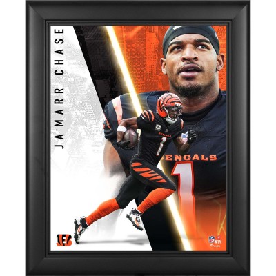 JaMarr Chase Cincinnati Bengals Fanatics Authentic Framed 13 x 16 Radiance Collage