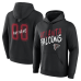 Именная толстовка Atlanta Falcons Black Hustle Name & Number Именная толстовка Atlanta Falcons Black Hustle Name & Number