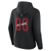 Именная толстовка Atlanta Falcons Black Hustle Name & Number