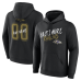Именная толстовка Baltimore Ravens Black Hustle Name & Number Именная толстовка Baltimore Ravens Black Hustle Name & Number