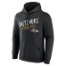 Именная толстовка Baltimore Ravens Black Hustle Name & Number