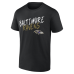 Именная футболка Baltimore Ravens Black Hustle Name & Number