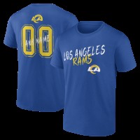 Los Angeles Rams Royal Hustle Personalized Name & Number T-Shirt