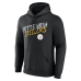 Именная толстовка Pittsburgh Steelers Black Hustle Name & Number