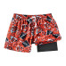 Cincinnati Bengals Chubbies Orange Game Day Fit Classic Lined Swim Trunks
