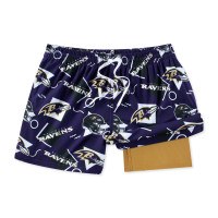 Baltimore Ravens Chubbies Purple Game Day Fit Classic Lined Swim Trunks