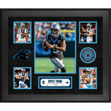 Коллаж Bryce Young Carolina Panthers Fanatics Authentic Framed 20 x 24 5-Photo with a Piece of Game-Used Football - Limited Edition of 500 Коллаж Bryce Young Carolina Panthers Fanatics Authentic Framed 20 x 24 5-Photo with a Piece of Game-Used Football - Limited Edition of 500