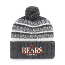Шапка с помпоном Chicago Bears 47 Charcoal Tavern Cuffed