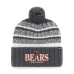 Шапка с помпоном Chicago Bears 47 Charcoal Tavern Cuffed