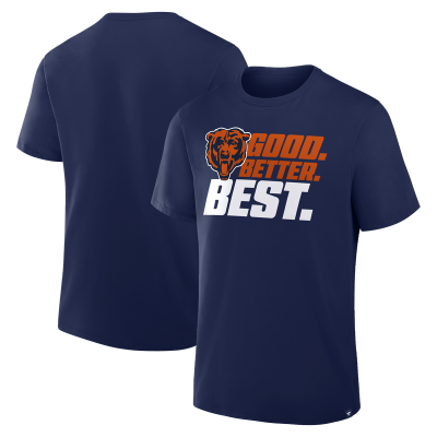 Футболка Chicago Bears Navy Good. Better. Best.