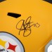 Troy Polamalu Pittsburgh Steelers Autographed Fanatics Authentic Riddell 2025 Alternate Speed Replica Helmet